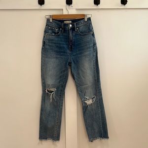 S 26; Madewell - The Perfect Vintage Jean